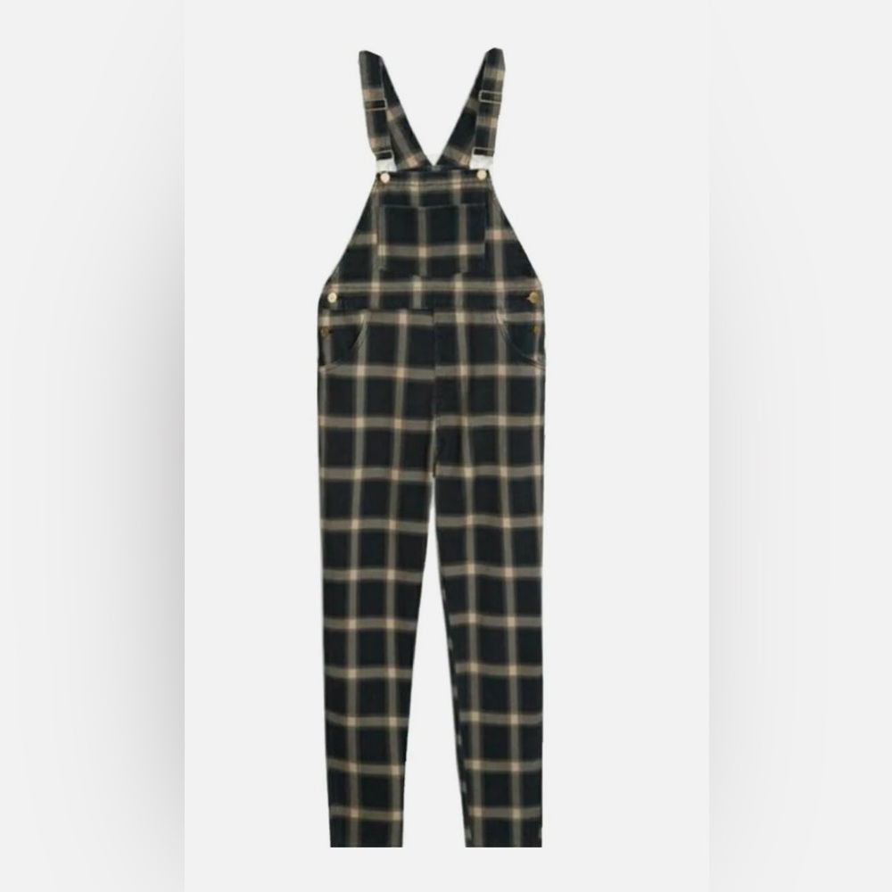 WeWoreWhat Plaid Overalls